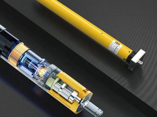 AM60 Được xây dựng trong động cơ hình ống vận hành bằng tay vô tuyến