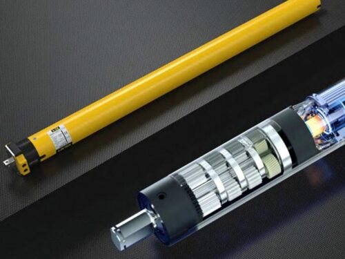 AM35 Động cơ hình ống DC giới hạn M tiêu chuẩn im lặng