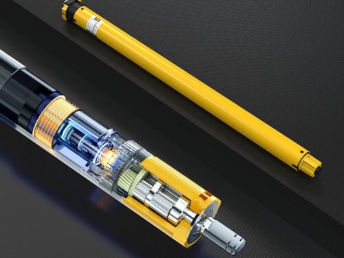 AM45 AC Nhiều giới hạn điện tử Siêu im lặng Động cơ hình ống