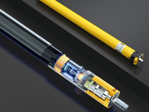 AM45 Động cơ hình ống Zigbee nhiều giới hạn điện tử thông minh